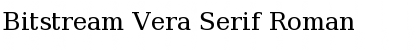 Bitstream Vera Serif Font