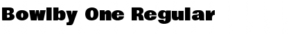 Download Bowlby One Font Download Bowlby One Font