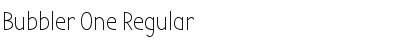 Download Bubbler One Font Download Bubbler One Font
