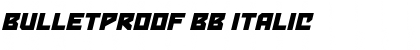 Bulletproof BB Font