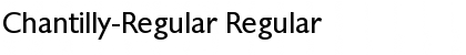 Chantilly-Regular Font