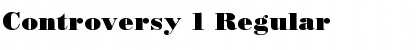 Download Controversy 1 Font Download Controversy 1 Font