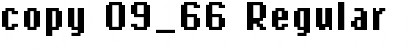 Download copy 09_66 Font