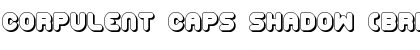 Download Corpulent Caps Shadow (BRK) Font Download Corpulent Caps Shadow (BRK) Font