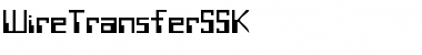 WireTransferSSK Regular Font