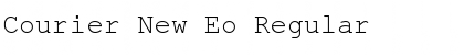 Courier New Eo Font