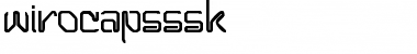 WiroCapsSSK Regular Font