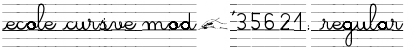 Download Ecole Cursive Mod謥 Font Download Ecole Cursive Mod謥 Font
