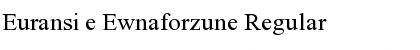 Download Euransi e Ewnaforzune Font