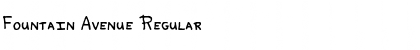 Download Fountain Avenue Font Download Fountain Avenue Font