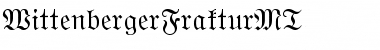 WittenbergerFrakturMT Roman Font