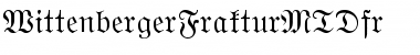 WittenbergerFrakturMTDfr Font