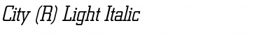 City BQ Italic