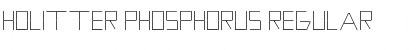 Holitter Phosphorus Font
