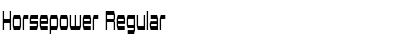 Download Horsepower Font