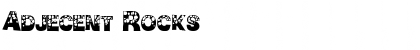 Adjecent Rocks Font