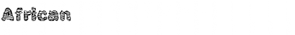 Download African Font