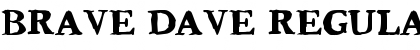 Download Brave Dave Font