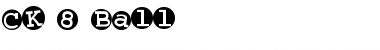 Download CK 8 Ball Font Download CK 8 Ball Font