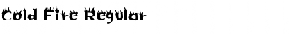 Download Cold Fire Font Download Cold Fire Font