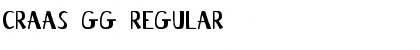 Download Craas Gg Font