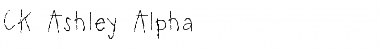 Download CK Ashley Alpha Font Download CK Ashley Alpha Font