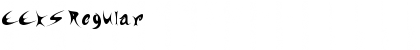 Download EEKS Font Download EEKS Font