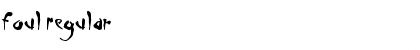 Download Foul Font Download Foul Font
