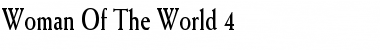 Woman Of The World 4 Font