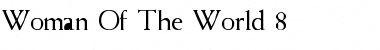 Woman Of The World 8 Regular Font