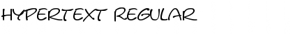 Hypertext Regular Font