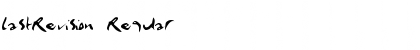 Download LastRevision Font Download LastRevision Font