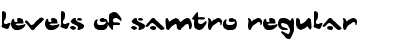 Download Levels Of Samtro Font Download Levels Of Samtro Font