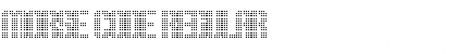 Morse Code Regular Font