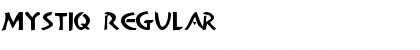 Download Mystiq Font Download Mystiq Font