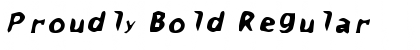 Download Proudly Bold Font Download Proudly Bold Font
