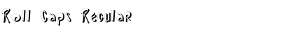 Download Roll Caps Font Download Roll Caps Font