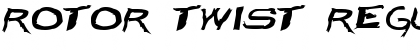 Download Rotor Twist Font Download Rotor Twist Font