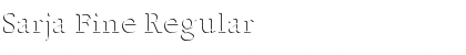 Download Sarja Fine Font