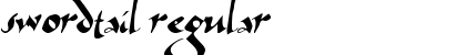 Download Swordtail Font