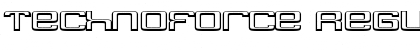 Technoforce Regular Font