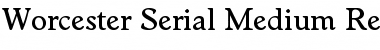 Download Worcester-Serial-Medium Font