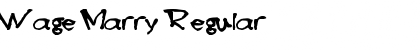 Download Wage Marry Font Download Wage Marry Font