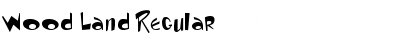 Wood Land Regular Font