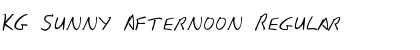 Download KG Sunny Afternoon Font Download KG Sunny Afternoon Font
