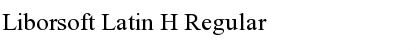 Download Liborsoft Latin H Font Download Liborsoft Latin H Font