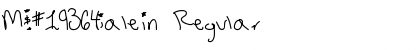 Download M䮤alein Font Download M䮤alein Font