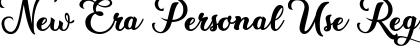 Download New Era Personal Use Font Download New Era Personal Use Font
