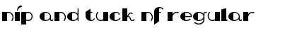 Nip And Tuck NF Regular Font