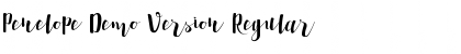 Download Penelope Demo Version Font